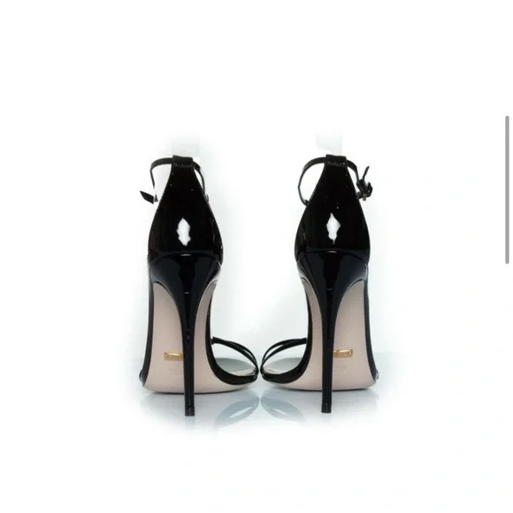 Gucci Black Transparent Strap Heels - Picture 3 of 15